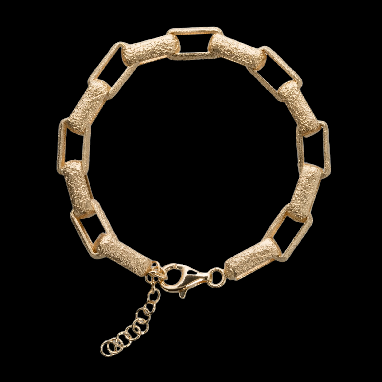 Gold-plated and matte switch bracelet