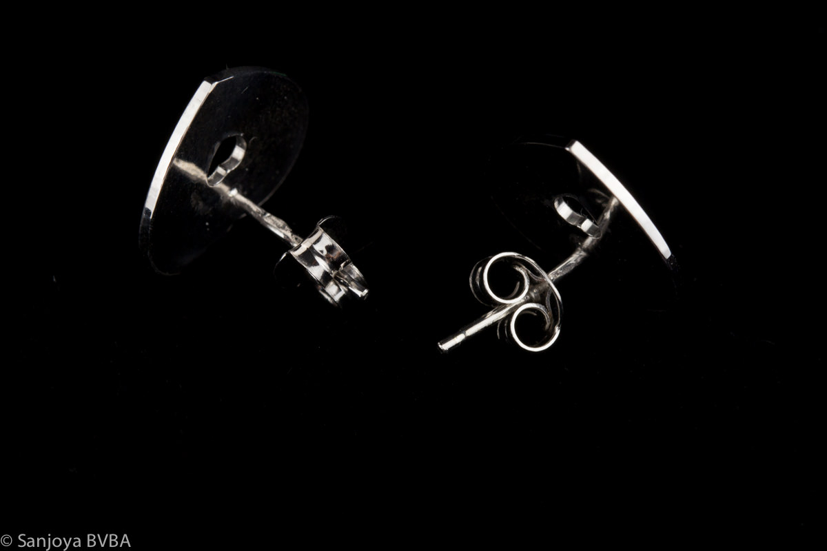 SC0114018-Z - Zilveren hartjes oorbellen parelmoer en zirkonia
