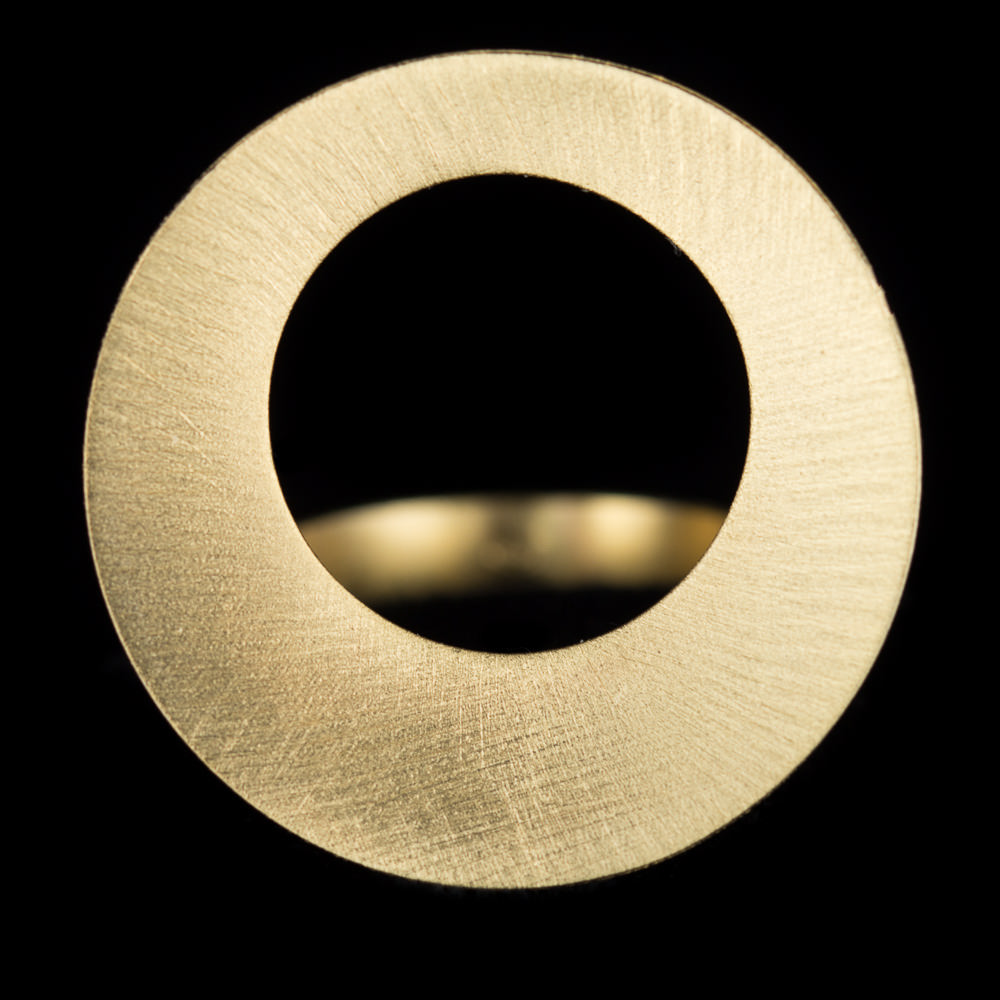OGI1215006.58 - Vergulde open en ronde ring