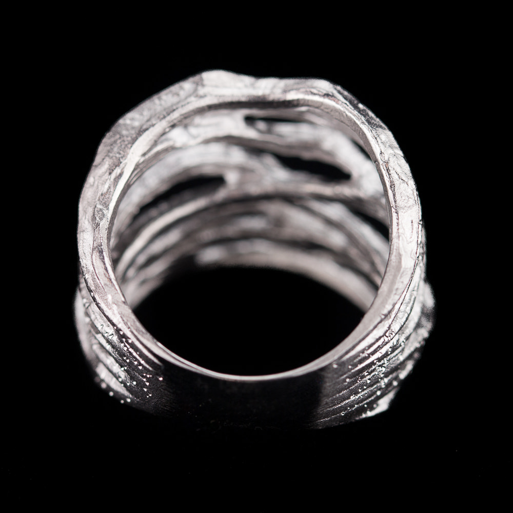 PRE1118036 - Magnifieke gediamanteerde ring van sterling zilver