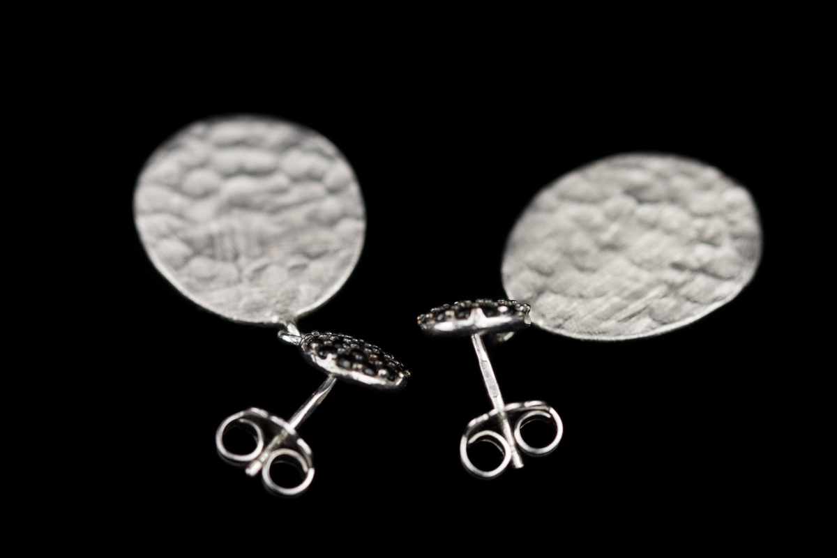 Italiaanse zilveren schakelketting met hartvormige hanger