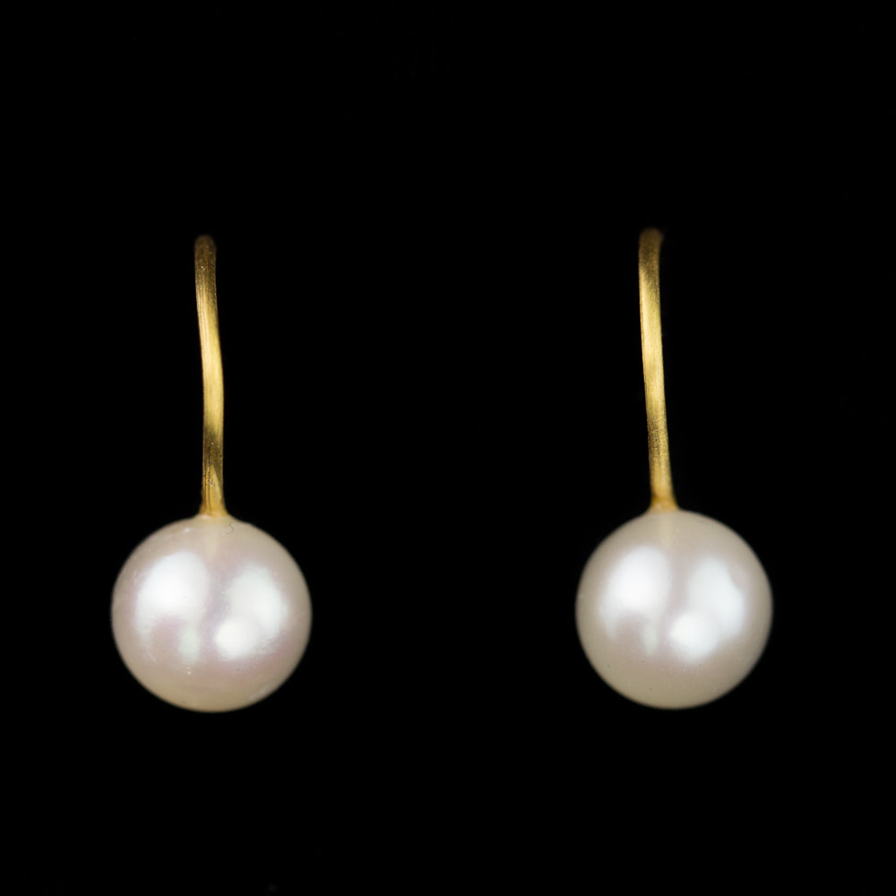 ORI0618002 - Gouden oorbellen 9ct met een parel
