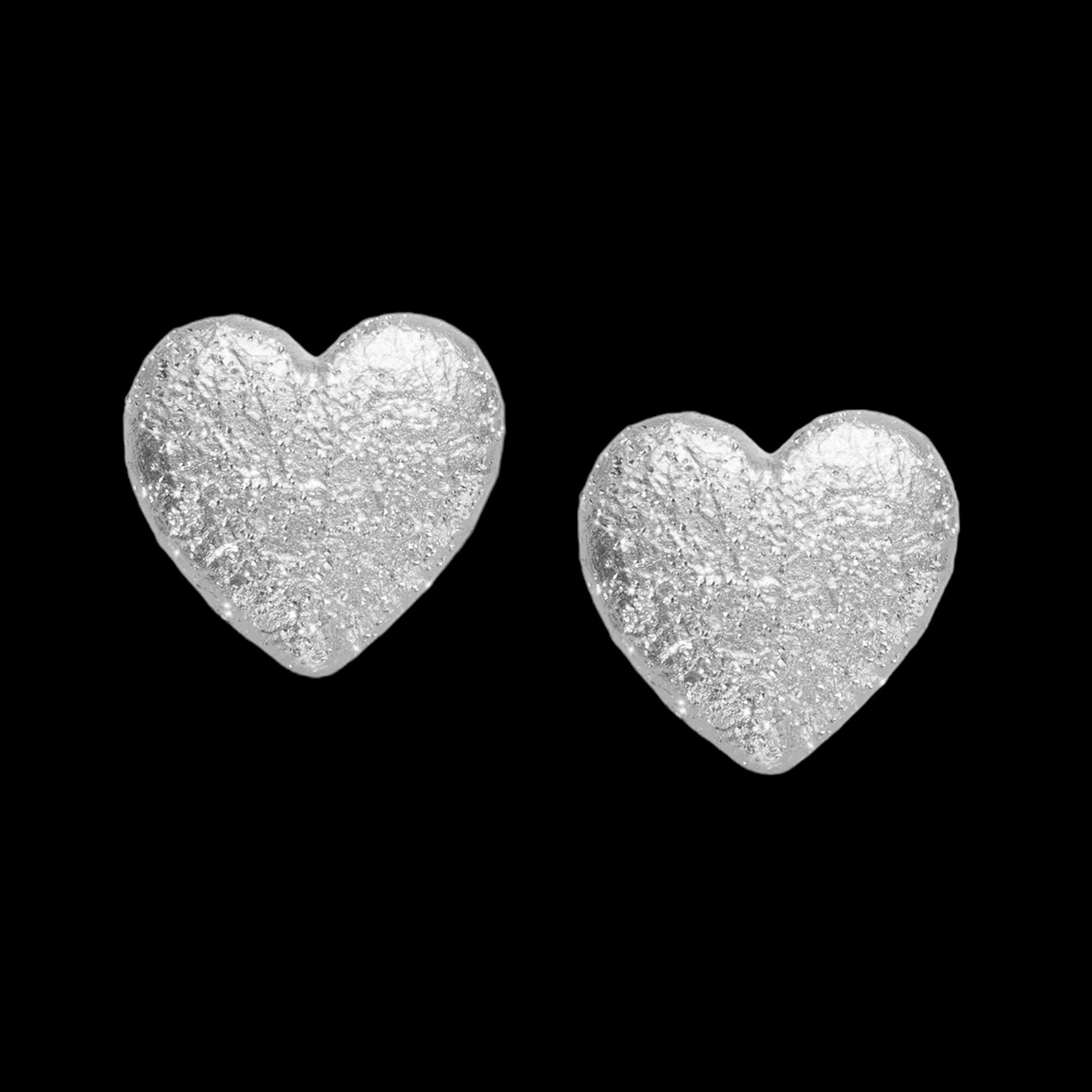 Silver Hearts Ohrringe