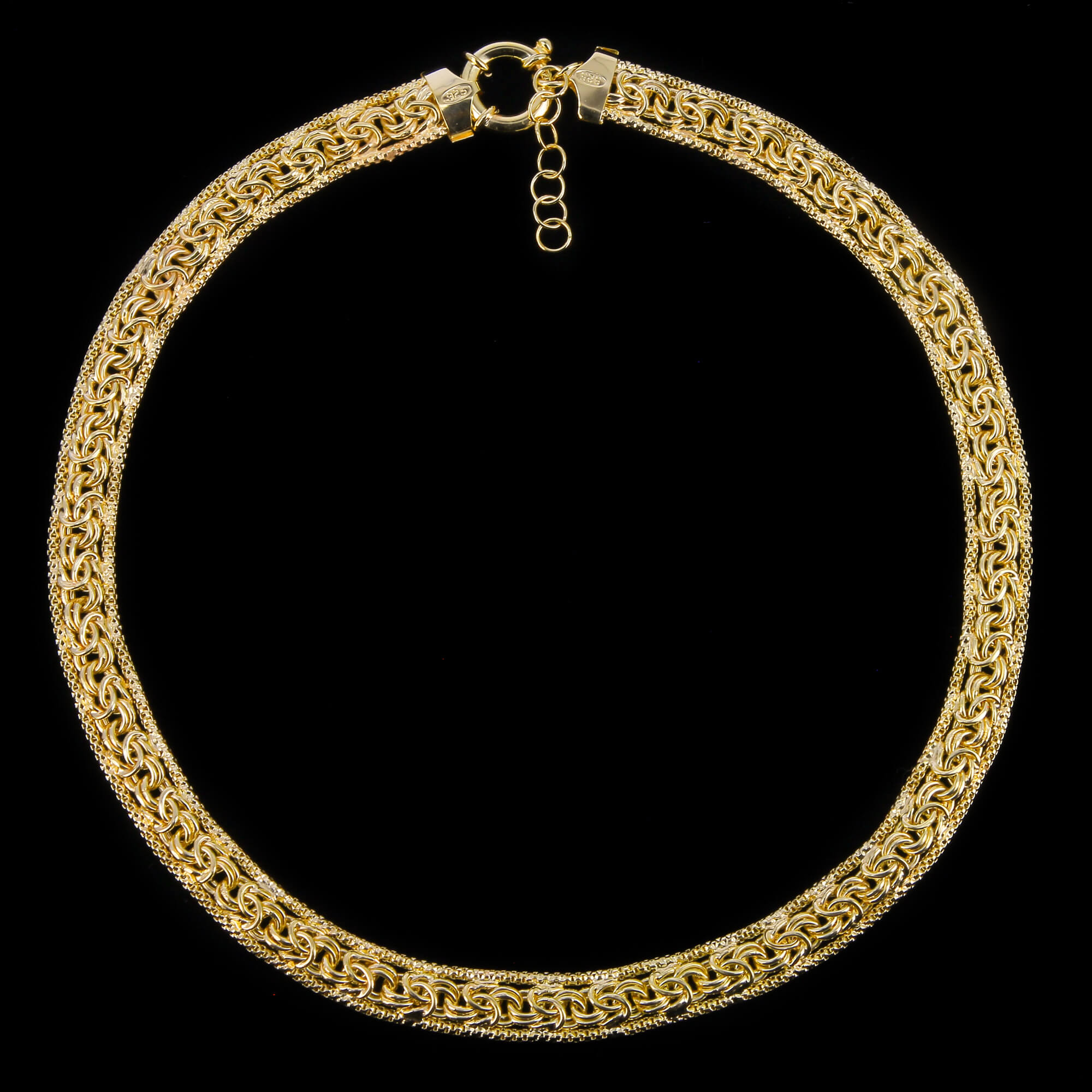 Ornate gold plated royal chain