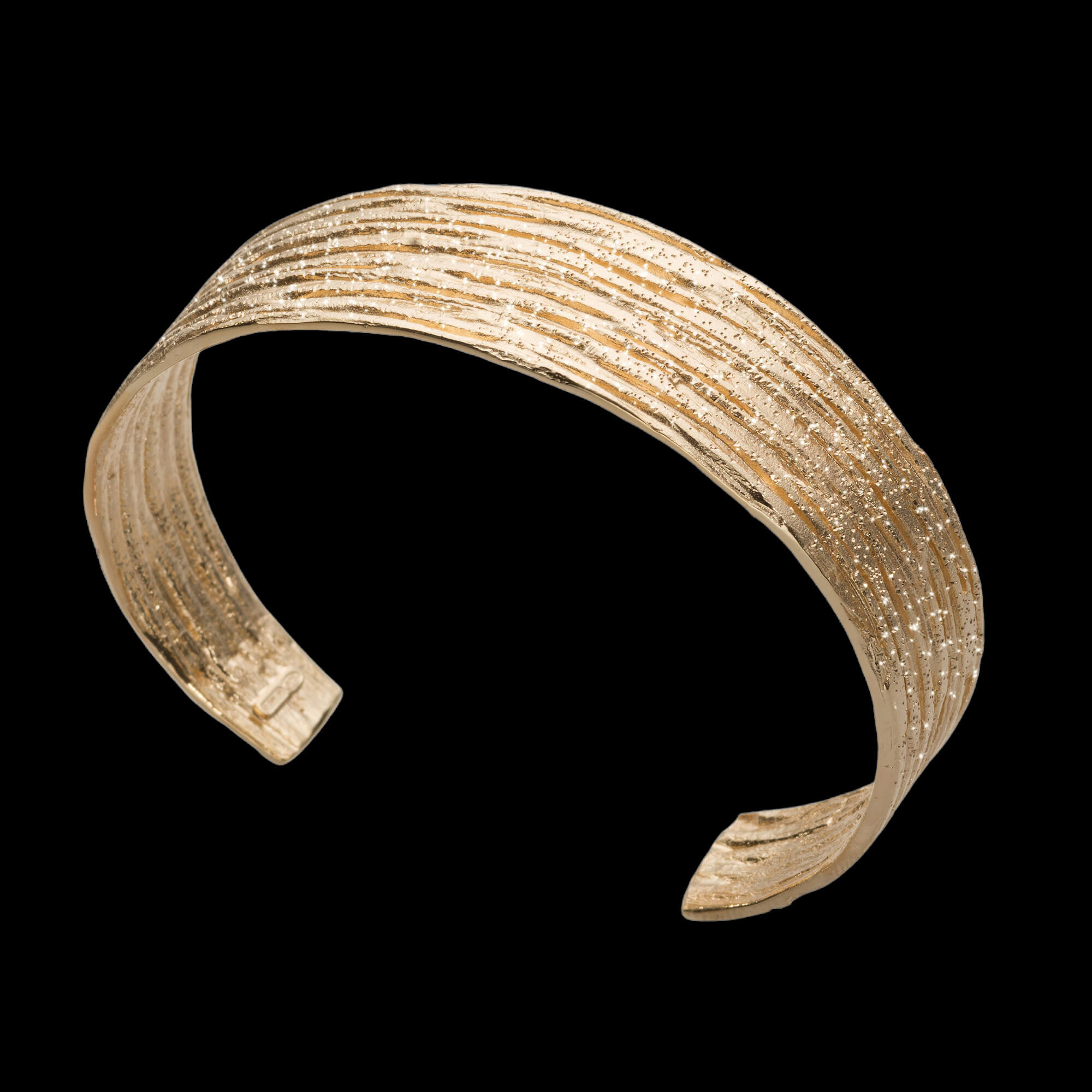 Gilded and striped slave bracelet