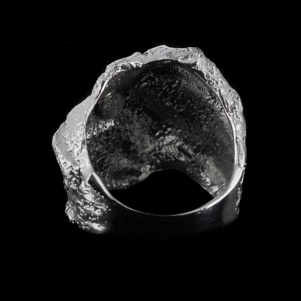 PRE0619007 - Schitterende steenvormige zilveren ring
