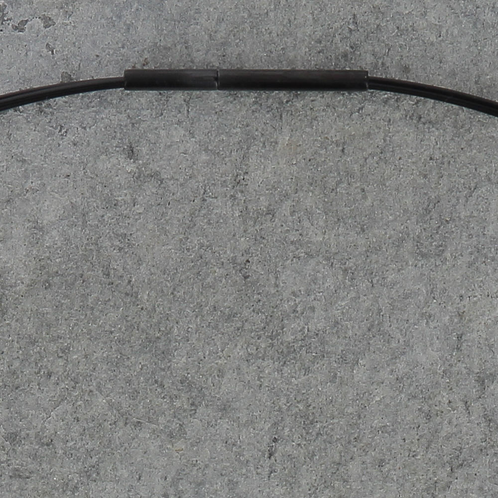 TA092002 - Zwartkleurige stalen ketting met 5 rijen