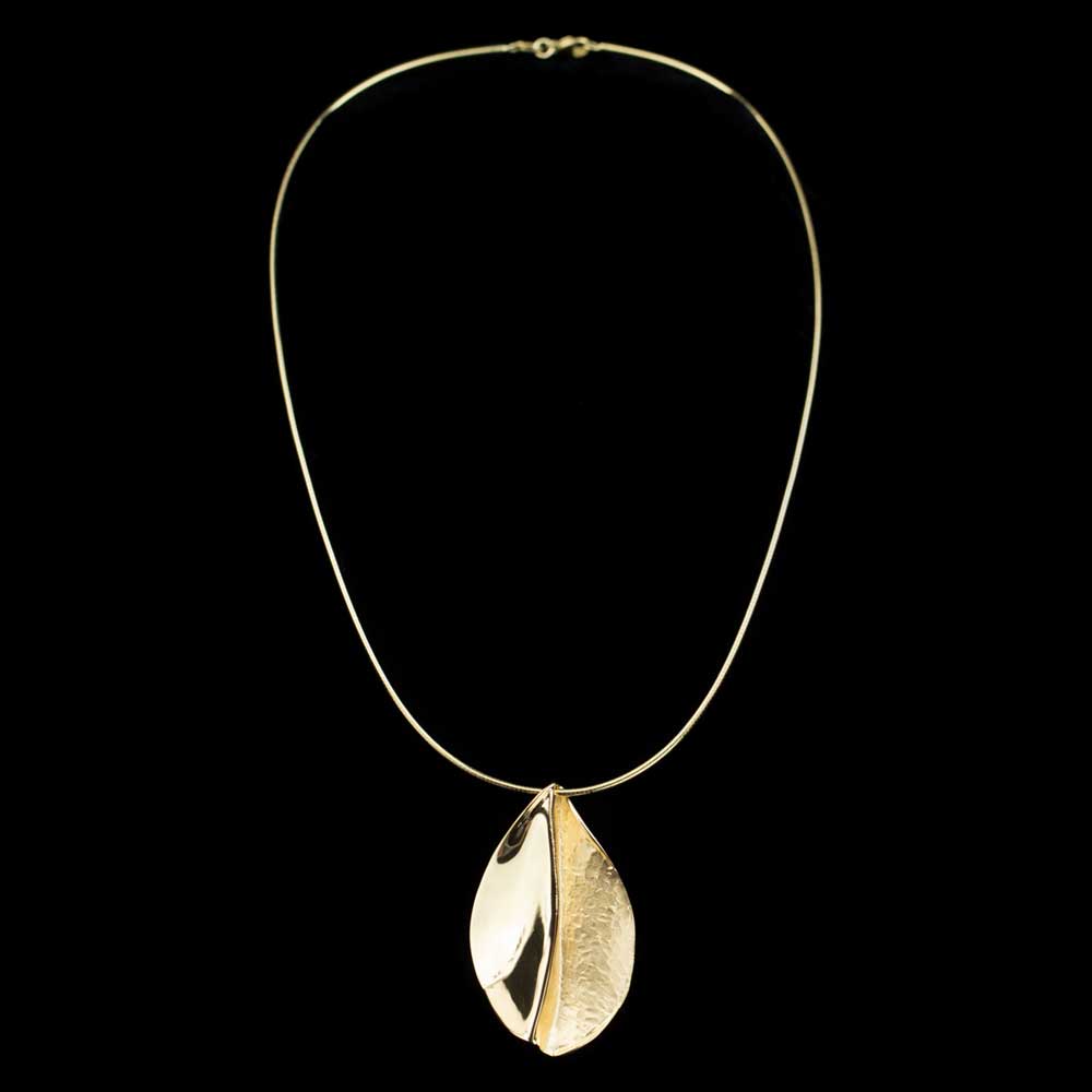 Polished Gold Plated Pendant